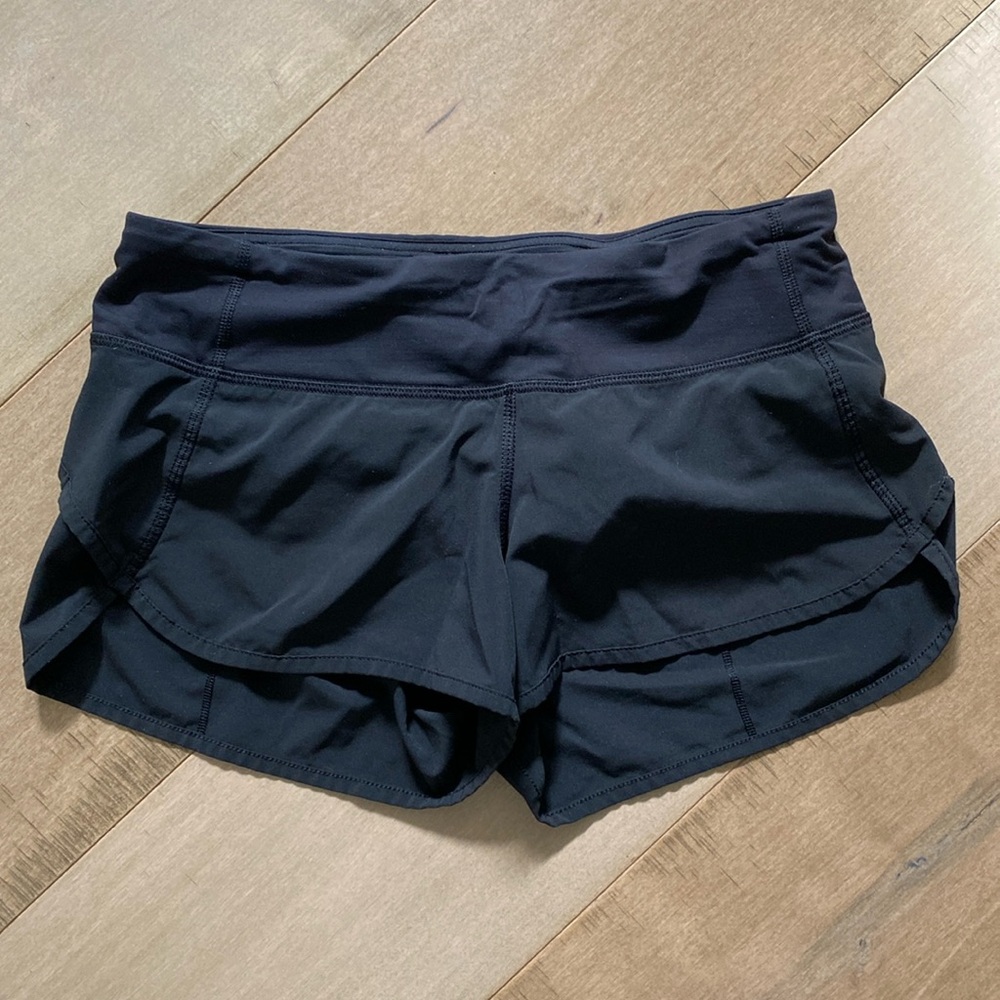 Lululemon Speed Short Black Size 4